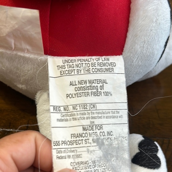 Nickelodeon Marshall Red and White Stuffed Animals - Picture 7 of 12